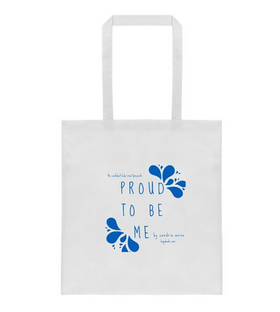 Proud to Be Me Affirming and Reusuable Tote